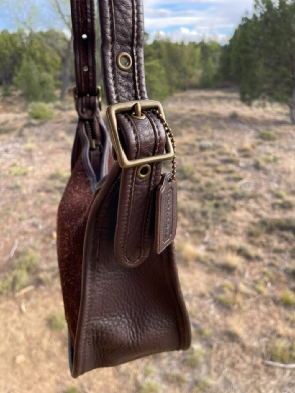 Vintage Coach Berkeley Zip- Coach 9011 Mahogany - Picture 4 of 8